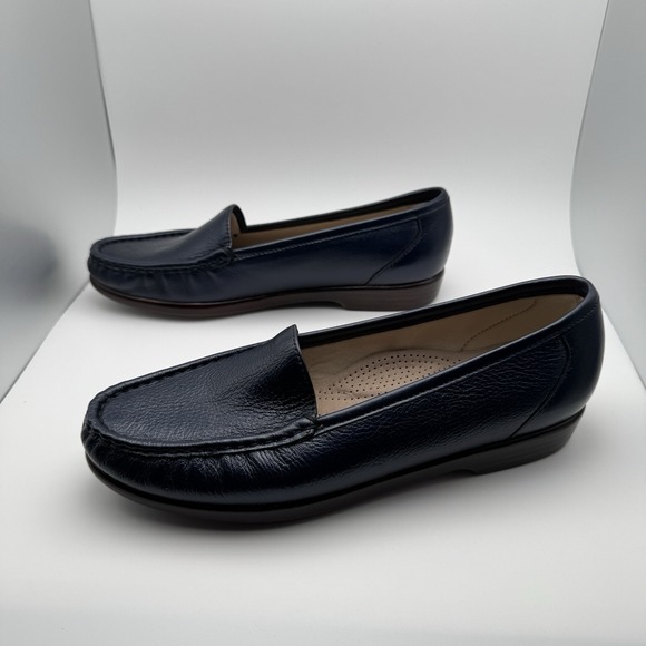 SAS Womens Simple Slip On Loafer Tripad Comfort Pearl Blue 8M With Box 8 M - Picture 6 of 14